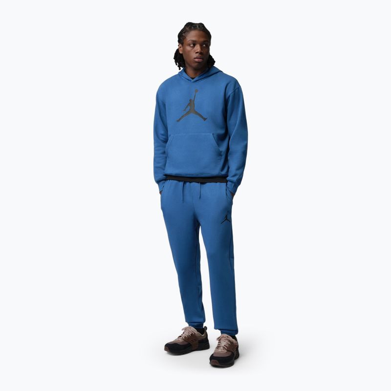 Штани чоловічі Jordan Fleece true blue/black 2