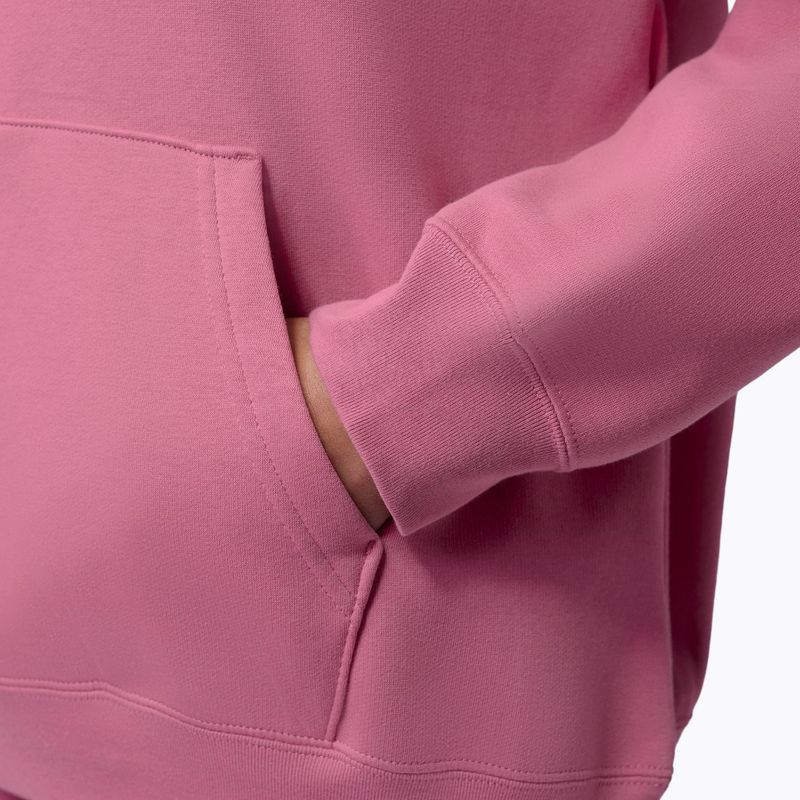 Кофта жіноча Jordan Fleece Hoodie desert berry/white 7