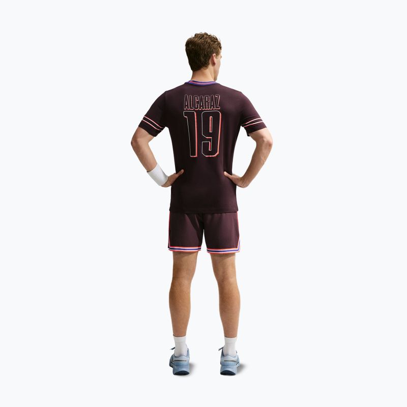 Футболка чоловіча Nike Court Dri-FIT Cotton burgundy ash 3