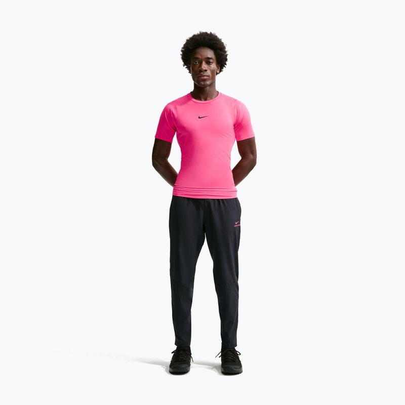 Футболка для тренувань чоловіча Nike Pro hyper pink/black 7