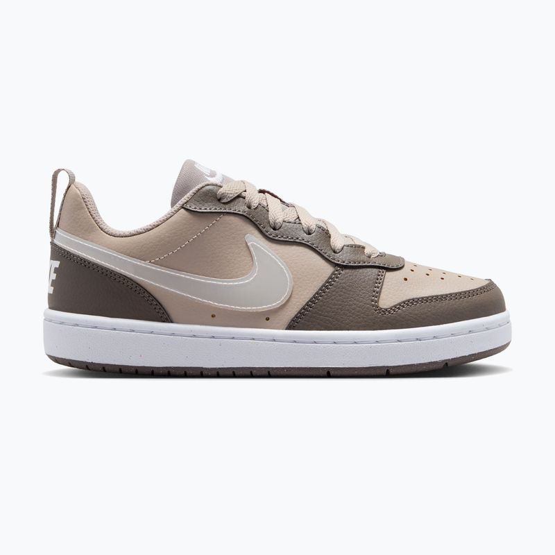 Взуття дитяче Nike Court Borough Low moon particle/cave stone/white/white