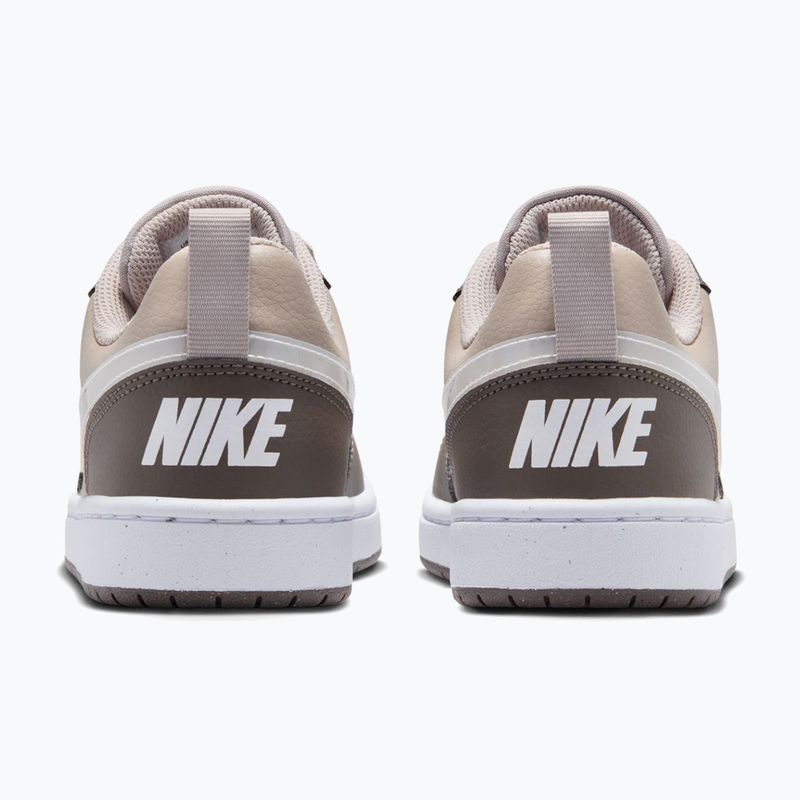 Взуття дитяче Nike Court Borough Low moon particle/cave stone/white/white 4