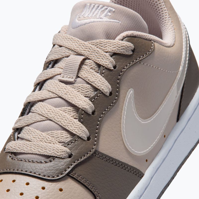 Взуття дитяче Nike Court Borough Low moon particle/cave stone/white/white 7