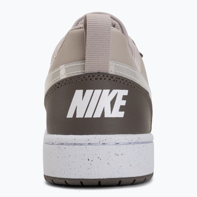 Взуття Nike Court Borough Low moon particle/cave stone/white/white 6