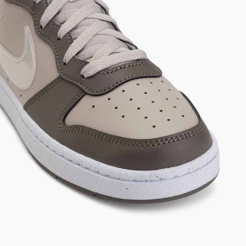 Взуття Nike Court Borough Low moon particle/cave stone/white/white 7