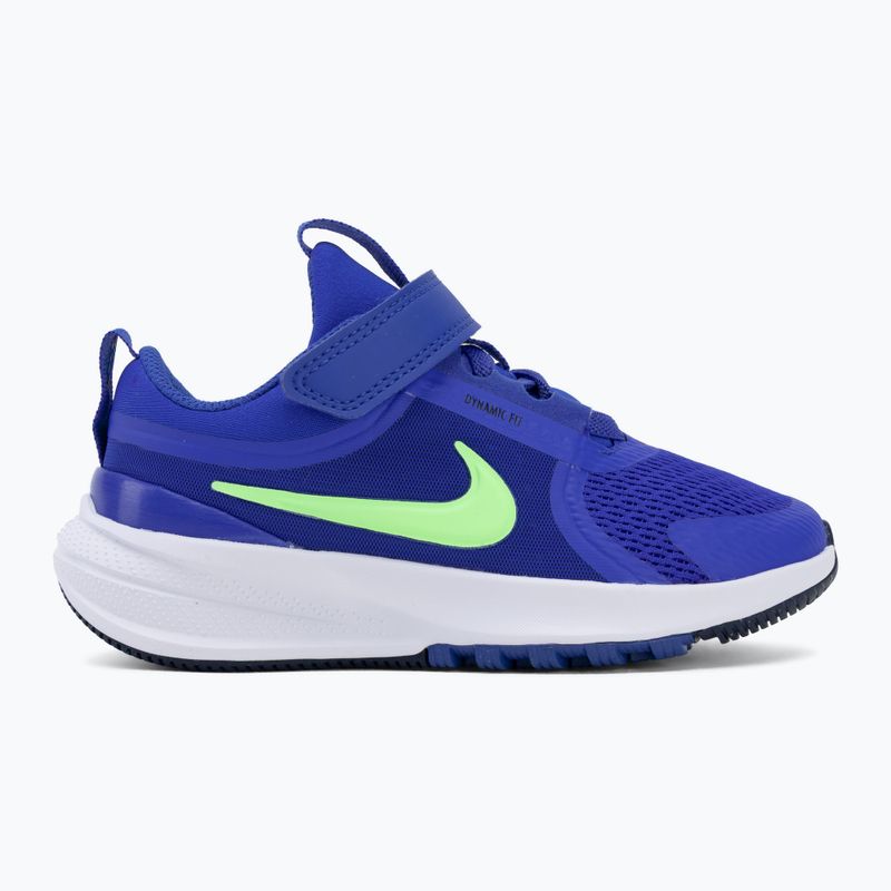 Взуття дитяче Nike Star Runner 5 racer blue/midnight navy/illusion green 2
