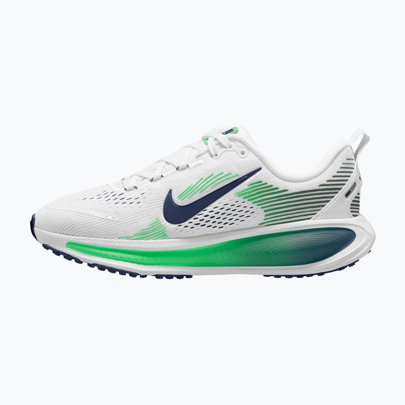 Кросівки для бігу Nike Vomero 18 white/green spark/midnight navy 2