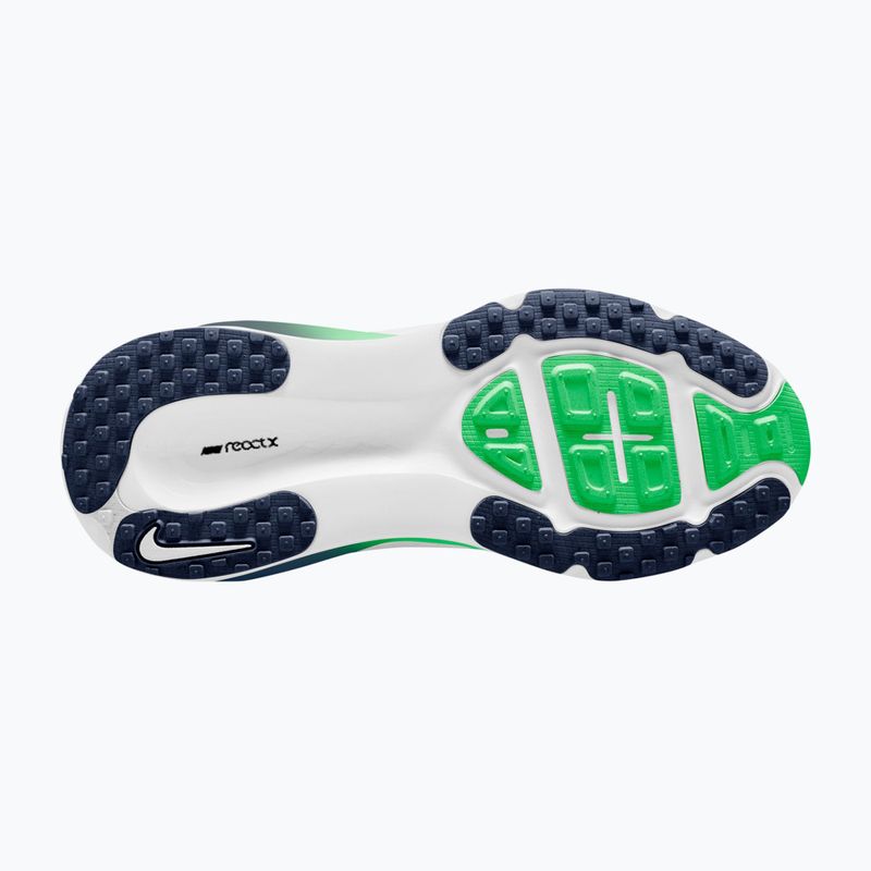 Кросівки для бігу Nike Vomero 18 white/green spark/midnight navy 3