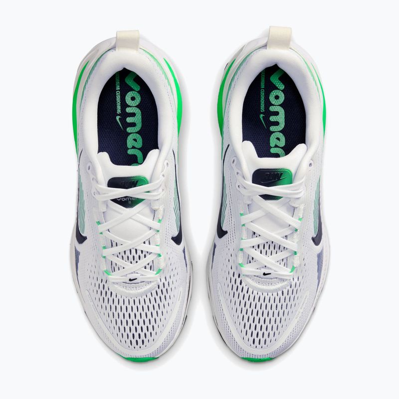 Кросівки для бігу Nike Vomero 18 white/green spark/midnight navy 4