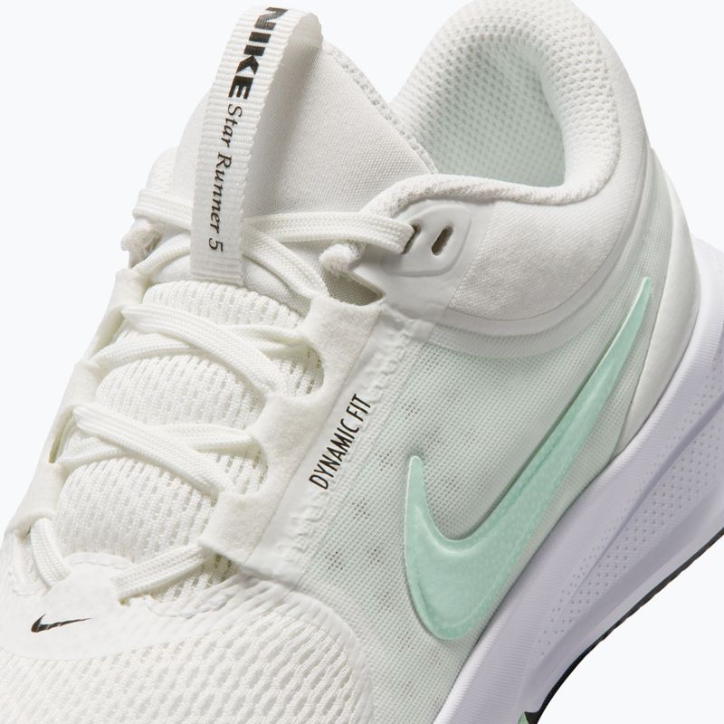 Кросівки для бігу Nike Star Runner 5 summit white/black/arctic green 12