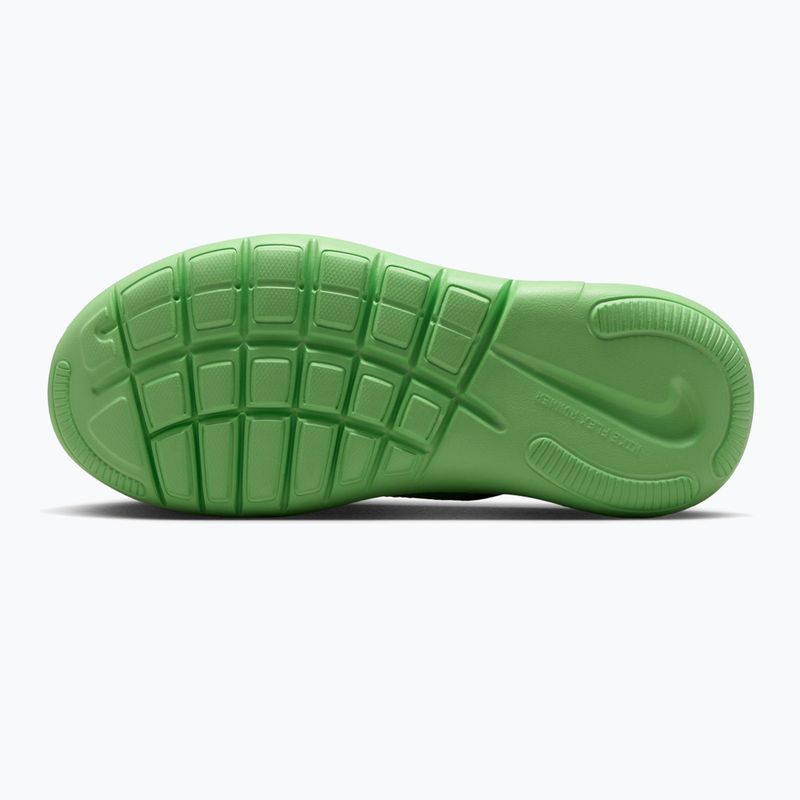 Взуття дитяче Nike Flex Runner 4 black/illusion green/black 2