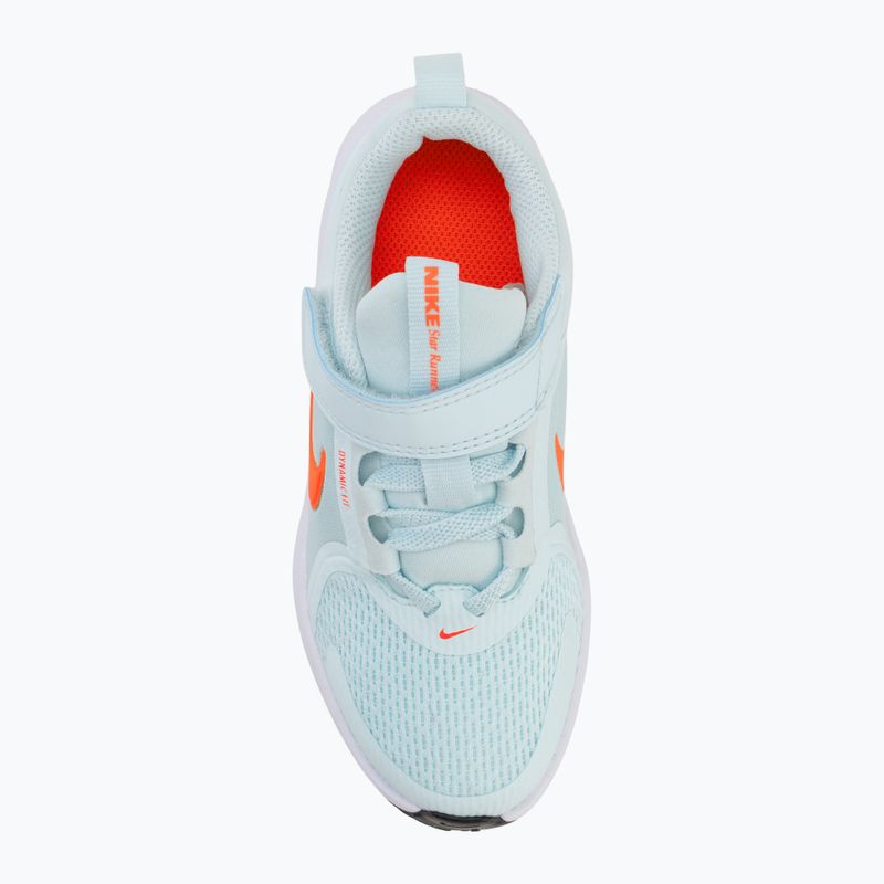 Взуття дитяче Nike Star Runner 5 glacier blue/energy/black/total orange 5