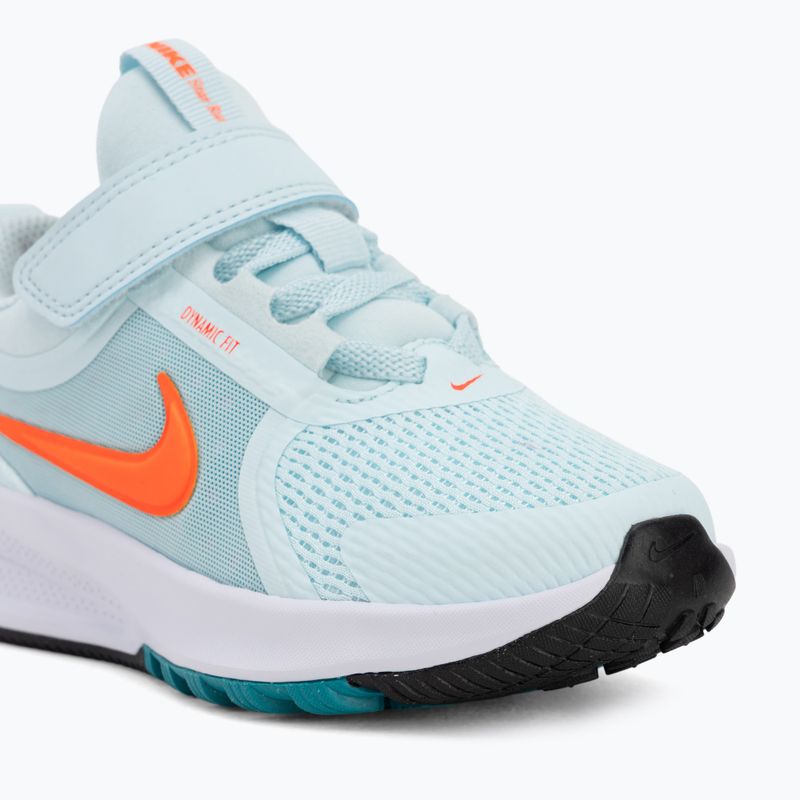 Взуття дитяче Nike Star Runner 5 glacier blue/energy/black/total orange 7