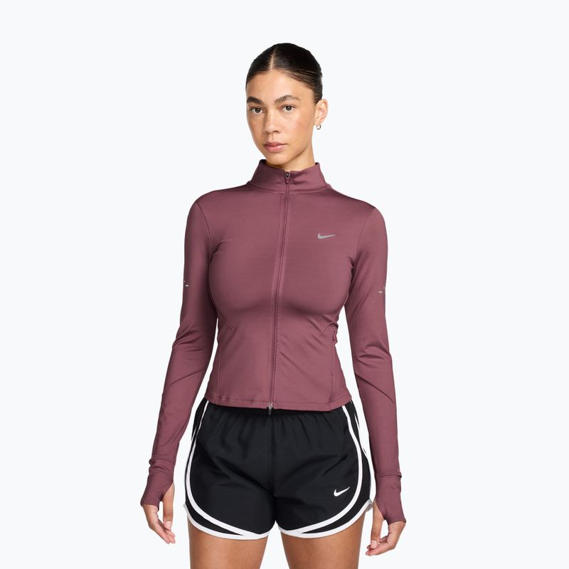 Кофта для бігу жіноча Nike Swift Dri-Fit Full Zip pink smoke