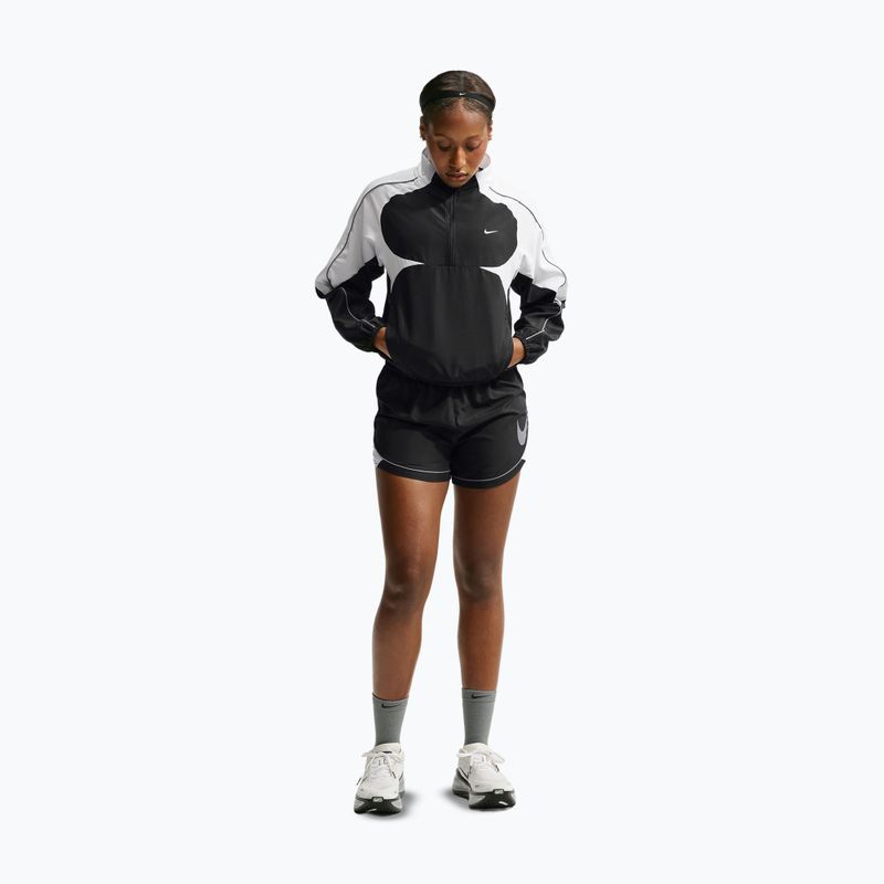 Шорти для бігу жіночі Nike Tempo Dri-Fit Unlined black/white/cool grey 2