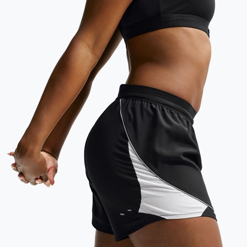 Шорти для бігу жіночі Nike Tempo Dri-Fit Unlined black/white/cool grey 5