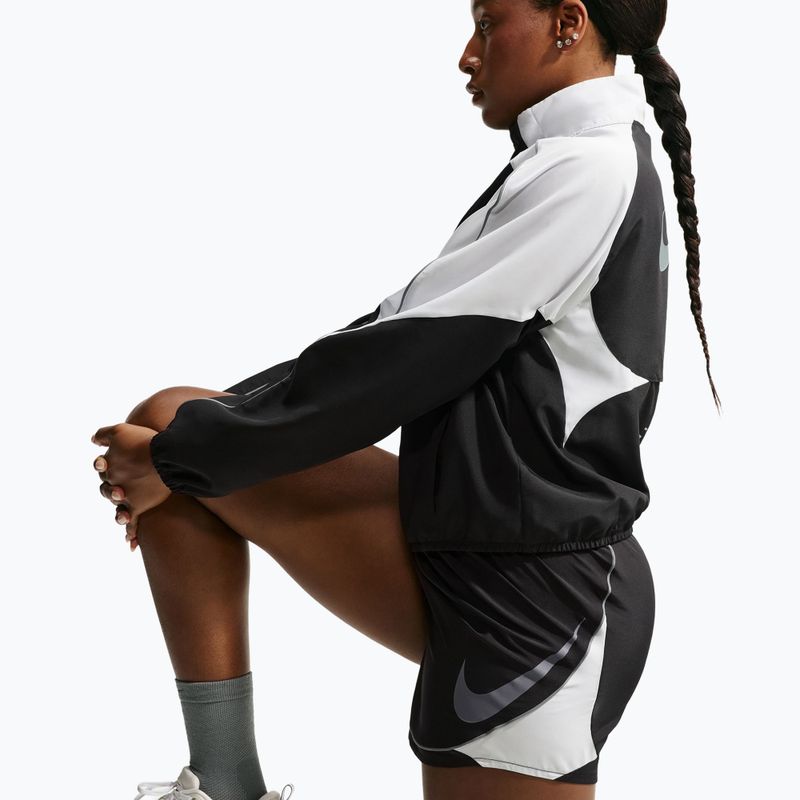 Шорти для бігу жіночі Nike Tempo Dri-Fit Unlined black/white/cool grey 6