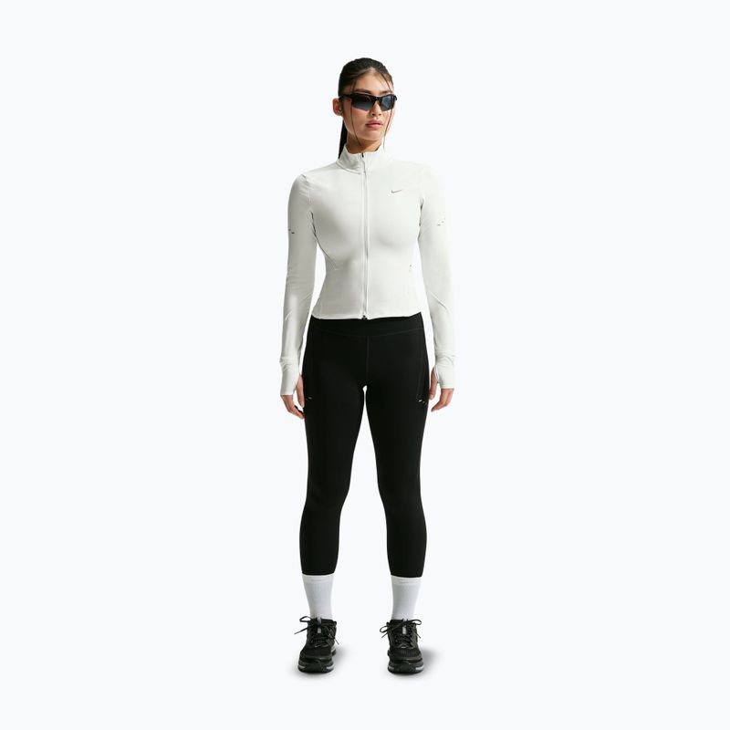 Кофта для бігу жіноча Nike Swift Dri-Fit Full Zip sail 2