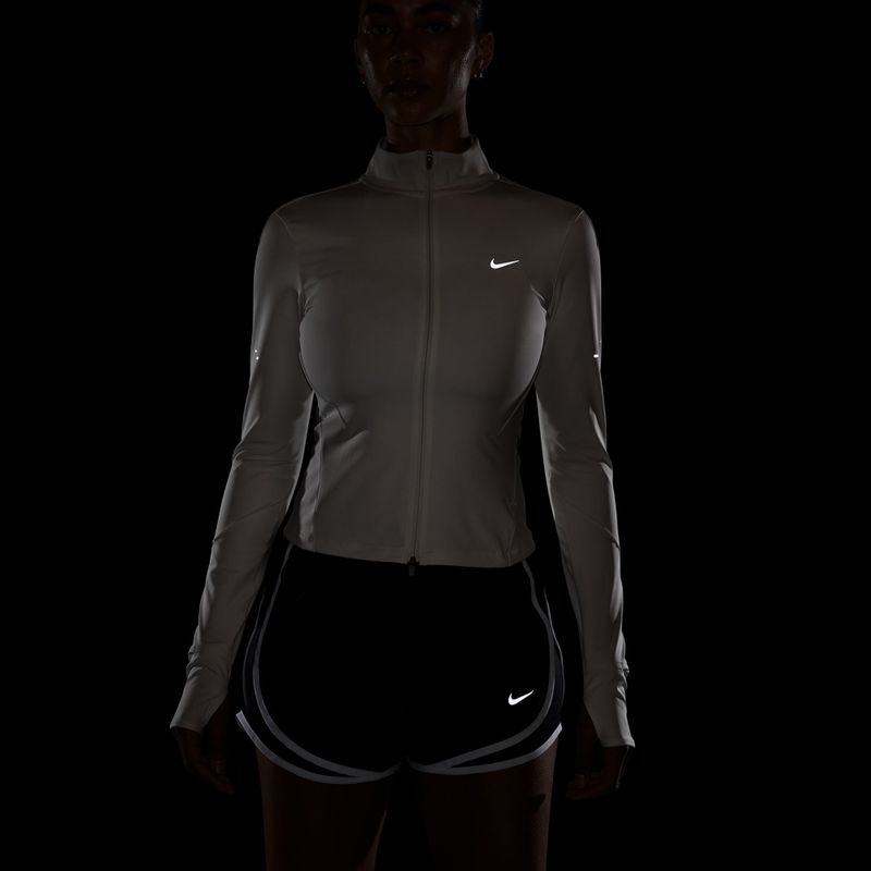 Кофта для бігу жіноча Nike Swift Dri-Fit Full Zip sail 7