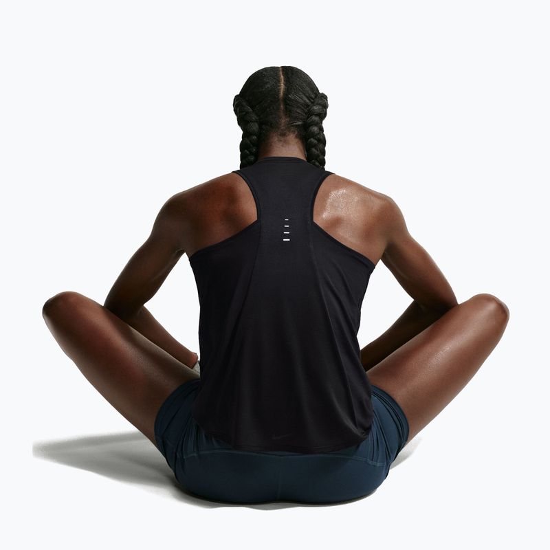 Футболка для бігу жіноча Nike Swift Dri-Fit Tank Top black 5