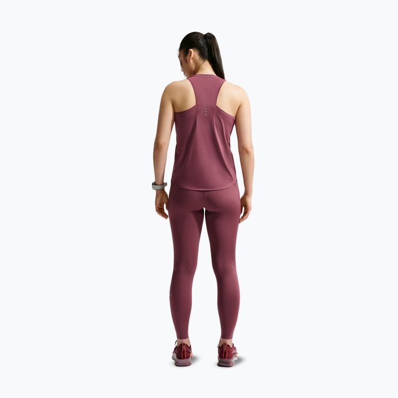 Футболка для бігу жіноча Nike Swift Dri-Fit Tank Top pink smoke 3