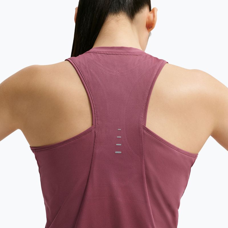 Футболка для бігу жіноча Nike Swift Dri-Fit Tank Top pink smoke 5