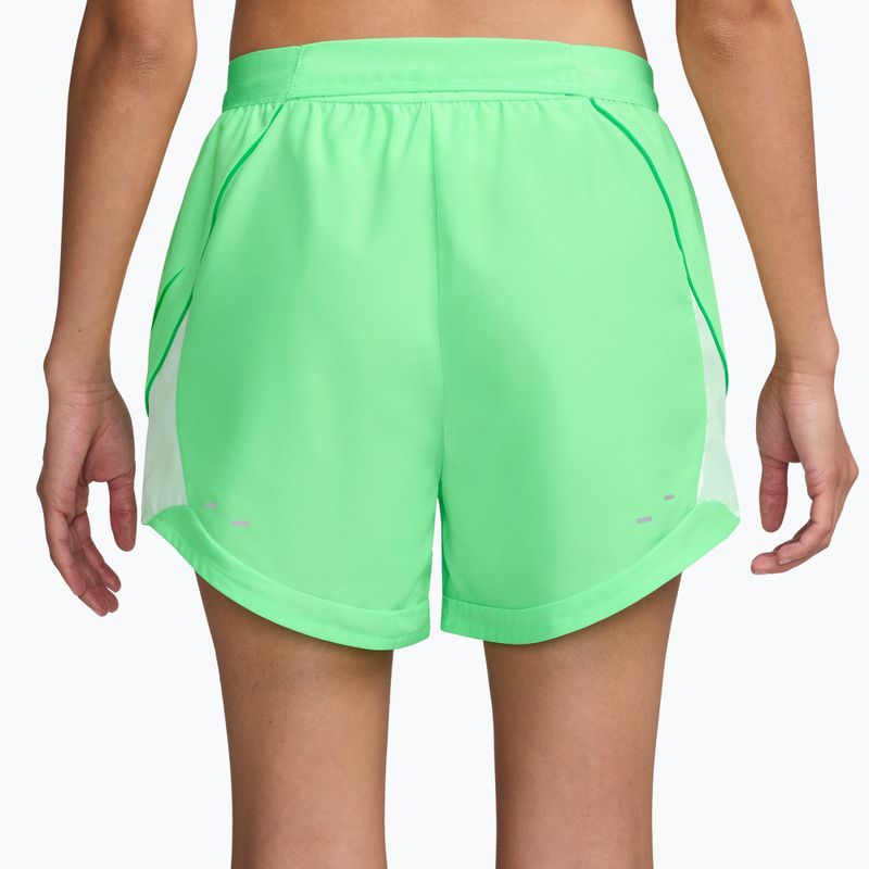 Шорти для бігу жіночі Nike Tempo Dri-Fit Unlined illusion green/barely green/green spark 2