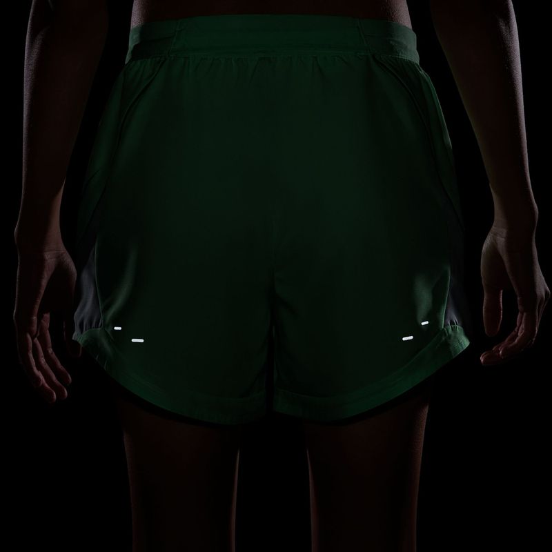 Шорти для бігу жіночі Nike Tempo Dri-Fit Unlined illusion green/barely green/green spark 5