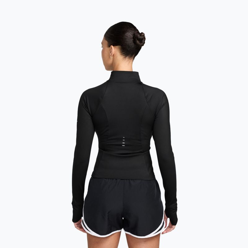 Кофта для бігу жіноча Nike Swift Dri-Fit Full Zip black 2