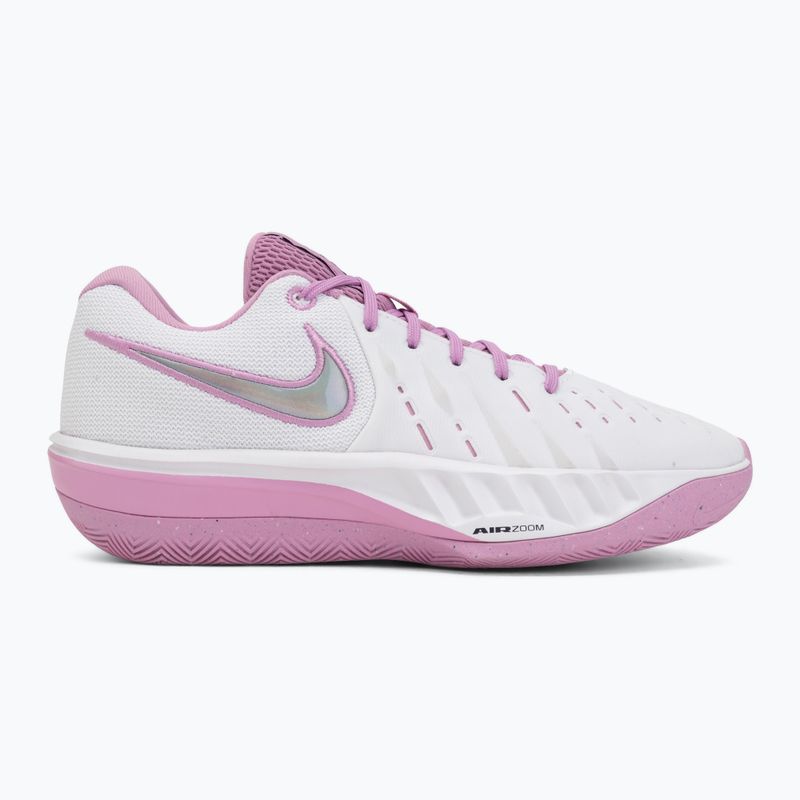 Кросівки для баскетболу чоловічі Nike G.T. Cut Academy 2 white/light magenta/purple dynasty 2