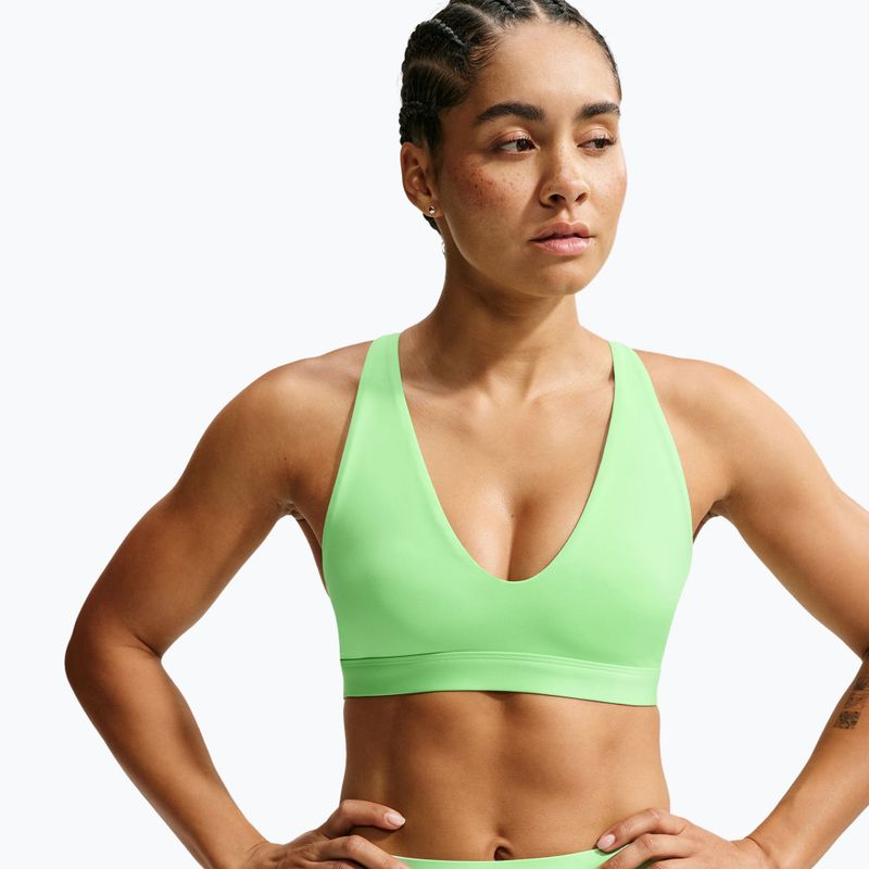 Бюстгальтер для тренувань Nike Indy Strappy illusion green/black