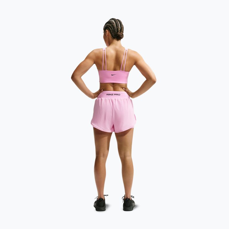 Бюстгальтер для тренувань Nike Pro Sculpt pink rise/black 3