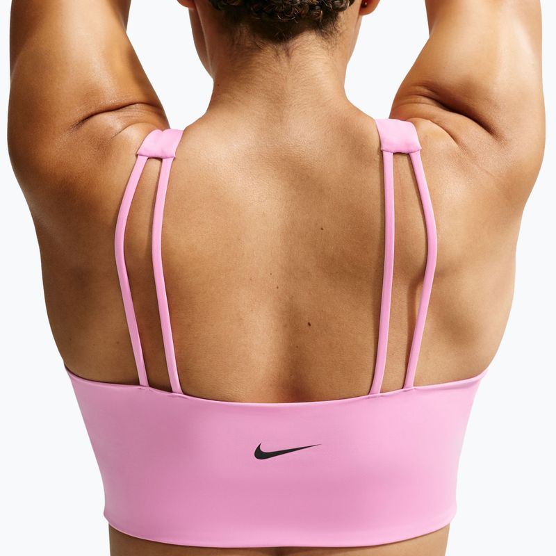 Бюстгальтер для тренувань Nike Pro Sculpt pink rise/black 4