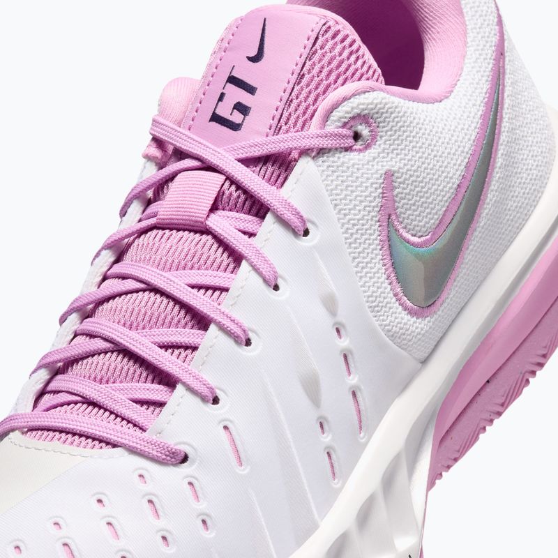 Кросівки для баскетболу чоловічі Nike G.T. Cut Academy 2 white/light magenta/purple dynasty 3