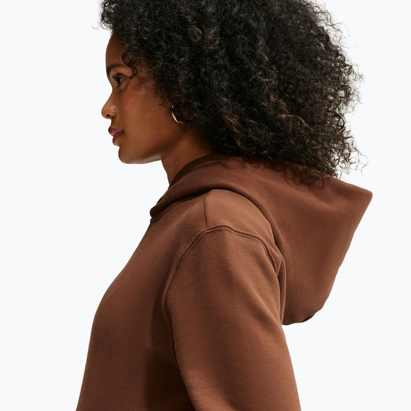 Кофта жіноча Nike Studio Fleece cacao wow/sail 6