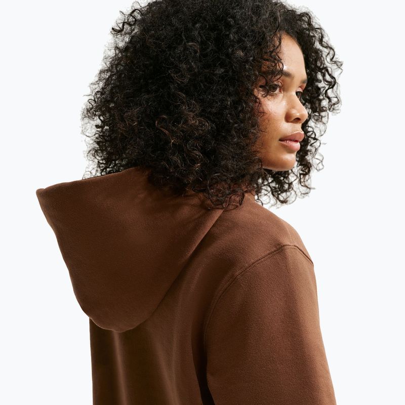 Кофта жіноча Nike Studio Fleece cacao wow/sail 7