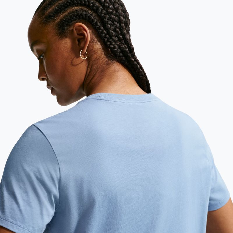 Футболка жіноча Nike Sportswear Club Essentials work blue 4