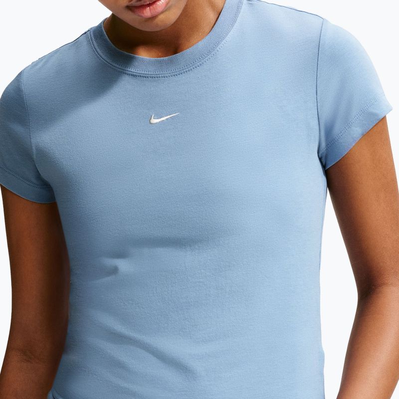 Футболка жіноча Nike Sportswear Chill Knit work blue 4
