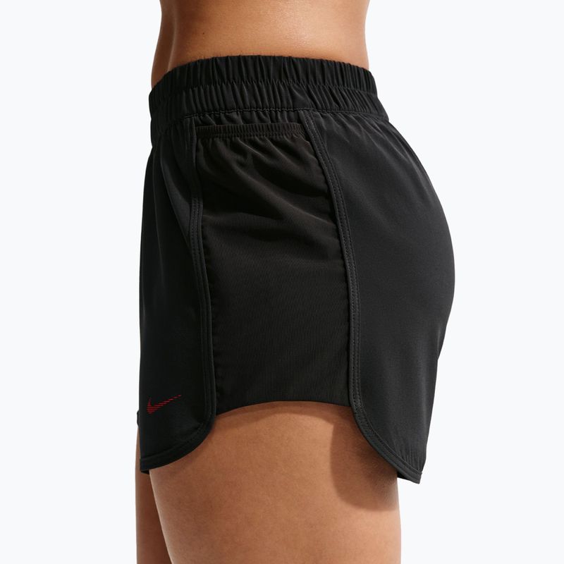 Шорти для тренувань жіночі Nike One black/black/university red 5