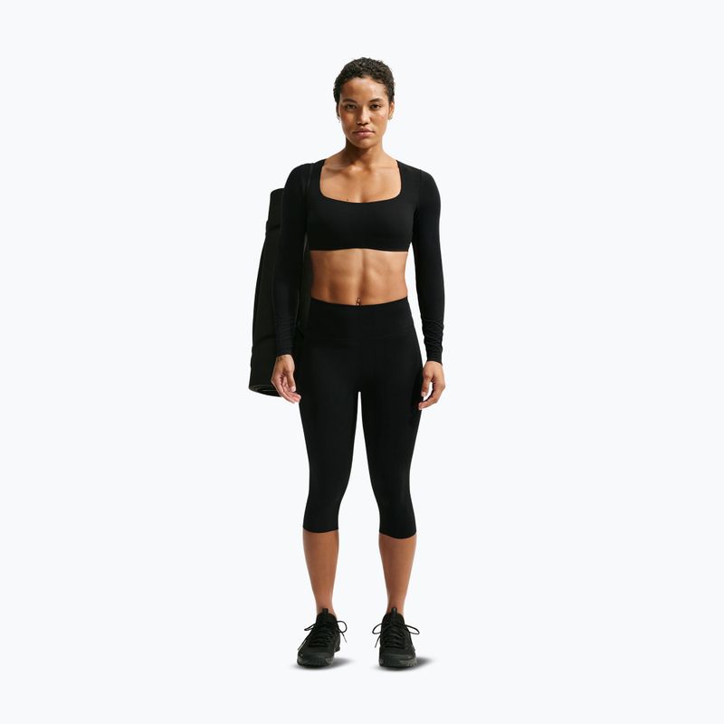 Бюстгальтер для тренувань Nike Zenvy black/cool grey 2