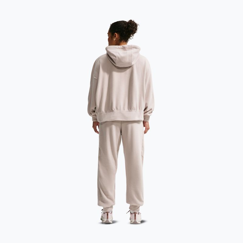 Кофта тренувальна жіноча Nike One Therma-FIT Oversized cream Ii/white 3