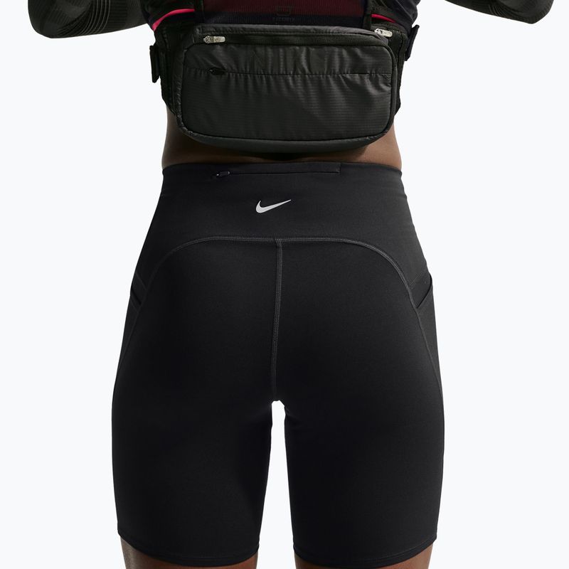 Шорти для бігу жіночі Nike Swift black 5