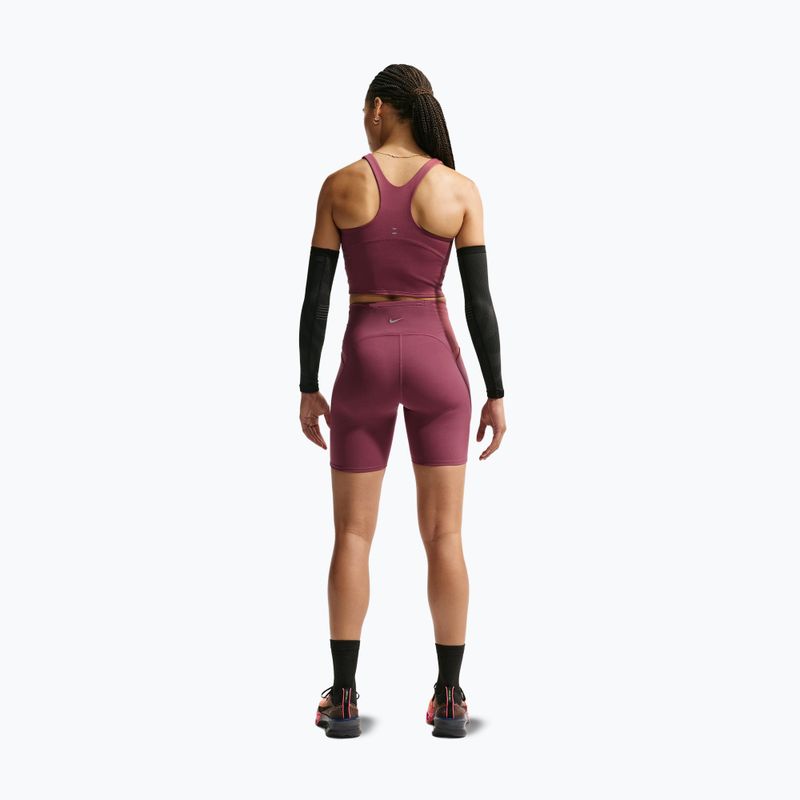 Шорти для бігу жіночі Nike Swift pink smoke 3