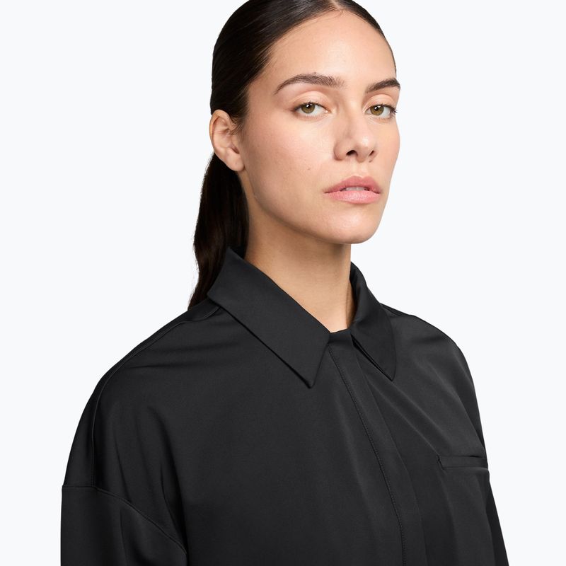 Футболка для тренувань жіноча Nike 24.7 PerfectStretch black/dark smoke grey 3