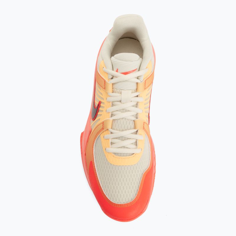 Кросівки волейбольні Nike Hyperspeed Court 2 SE coconout milk/cave purple/hot lava 5