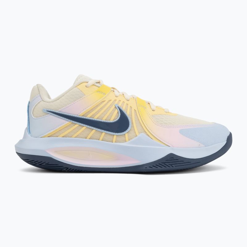 Кросівки волейбольні Nike Hyperspeed Court 2 SE coconout milk/diffsed blue/hydrogen blue 2