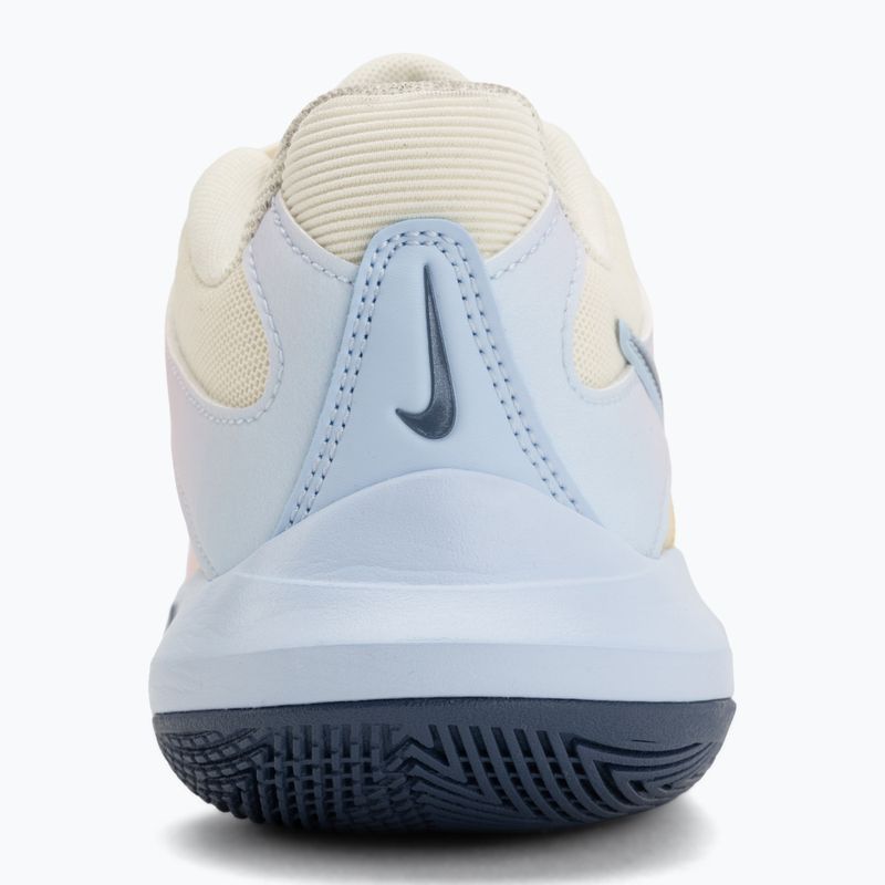 Кросівки волейбольні Nike Hyperspeed Court 2 SE coconout milk/diffsed blue/hydrogen blue 6