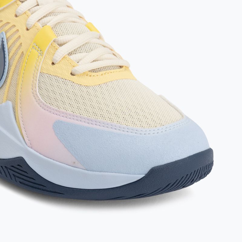 Кросівки волейбольні Nike Hyperspeed Court 2 SE coconout milk/diffsed blue/hydrogen blue 7
