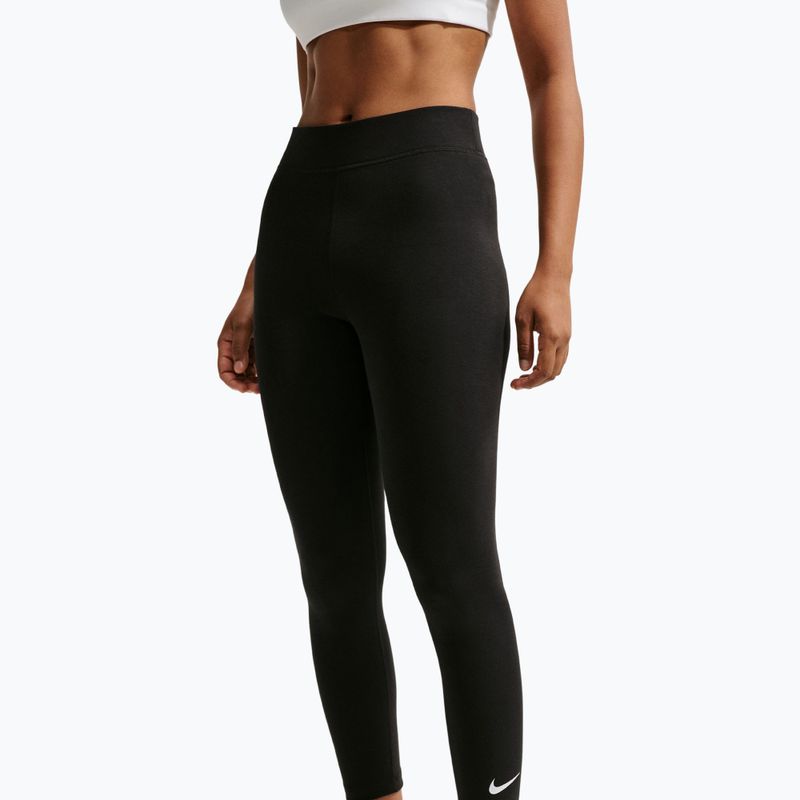 Легінси жіночі Nike Sportswear Classic black/white 5