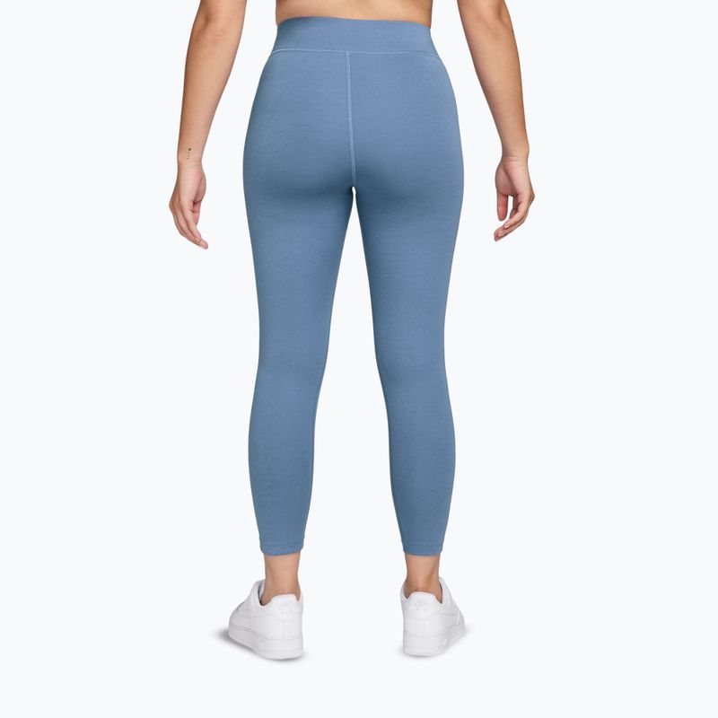 Легінси жіночі Nike Sportswear Classic work blue/white 2